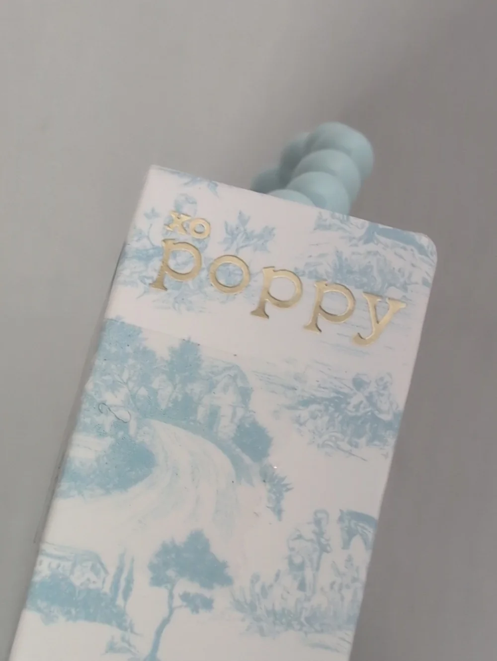 XO Poppy Blue Toile Apple Watch 2 in 1 Band & Bumper Set